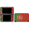 Portuguese Flag Dark Wood 3DS XL 2015 Skin